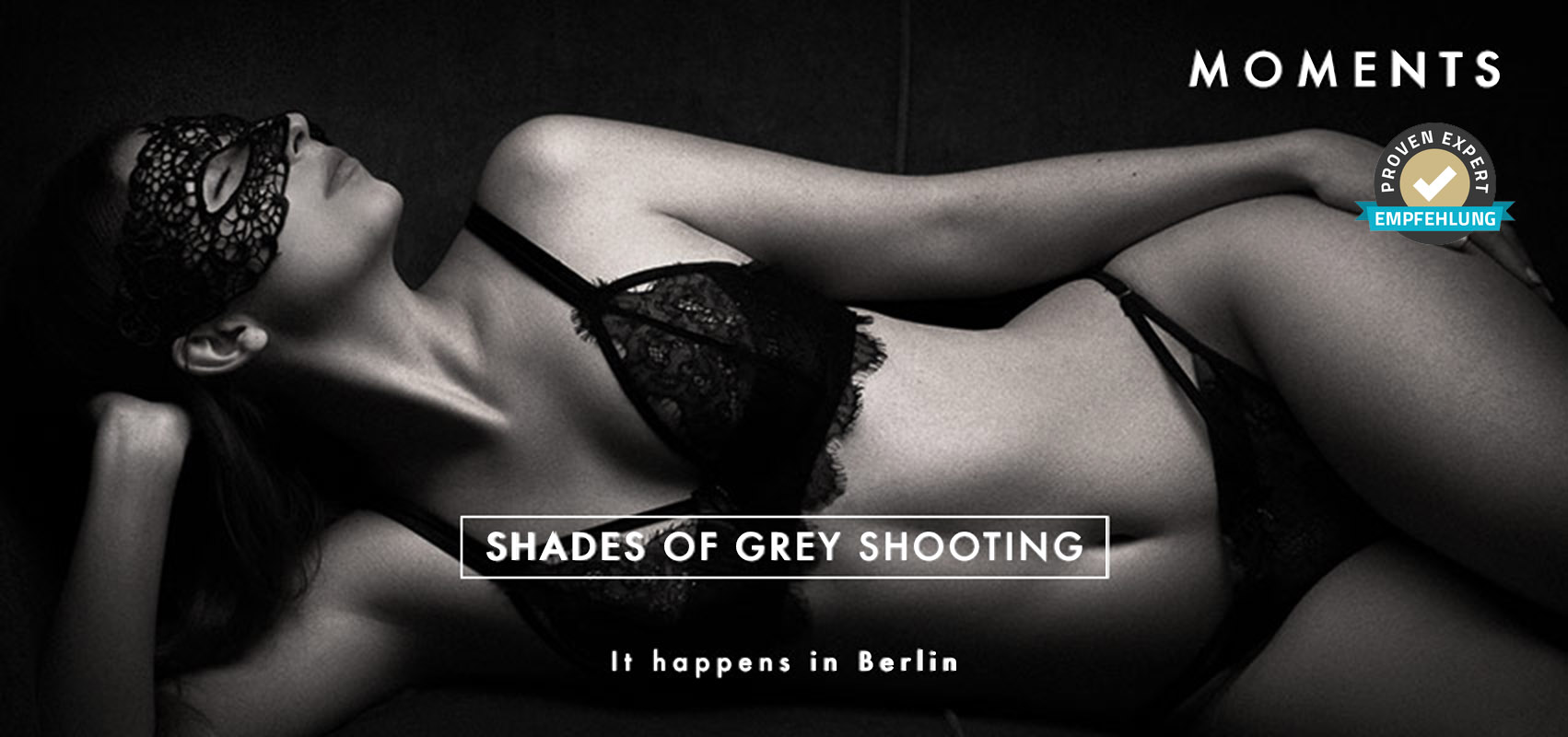 Dieses Bild zeig ein Aktphotoshooting zum Thema Shades of Grey. Photograph ist Marcus Thiemann